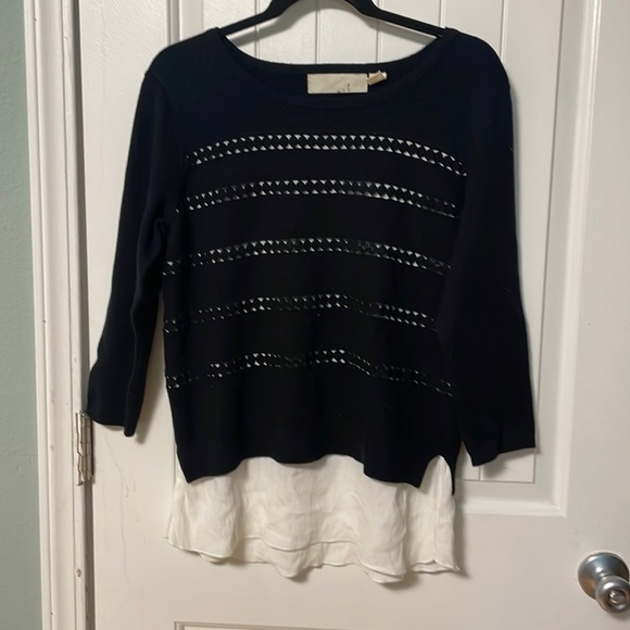 Anthropologie sweater Angel Of The North size Medium - Picture 2 of 6